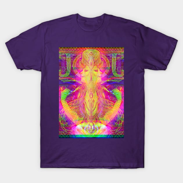 Alphonse Mucha Remixed 01 T-Shirt by chilangopride